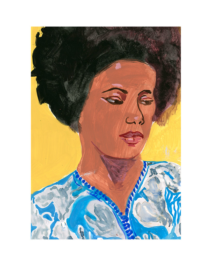 Painted Portrait - Alice Coltrane