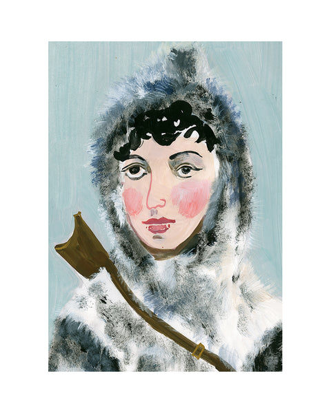 Painted Portrait - Josephine the Explorer